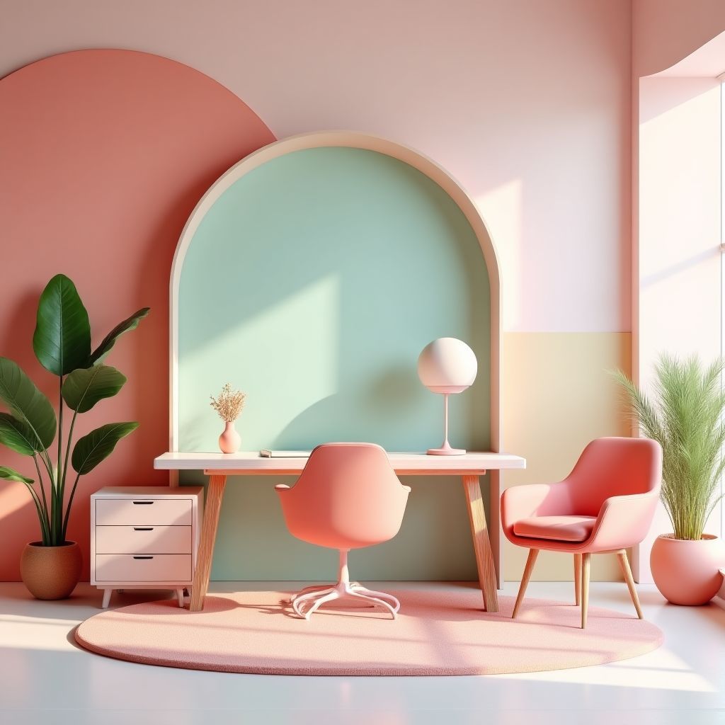 Sediul Studio Creativ cu spațiu de lucru modern