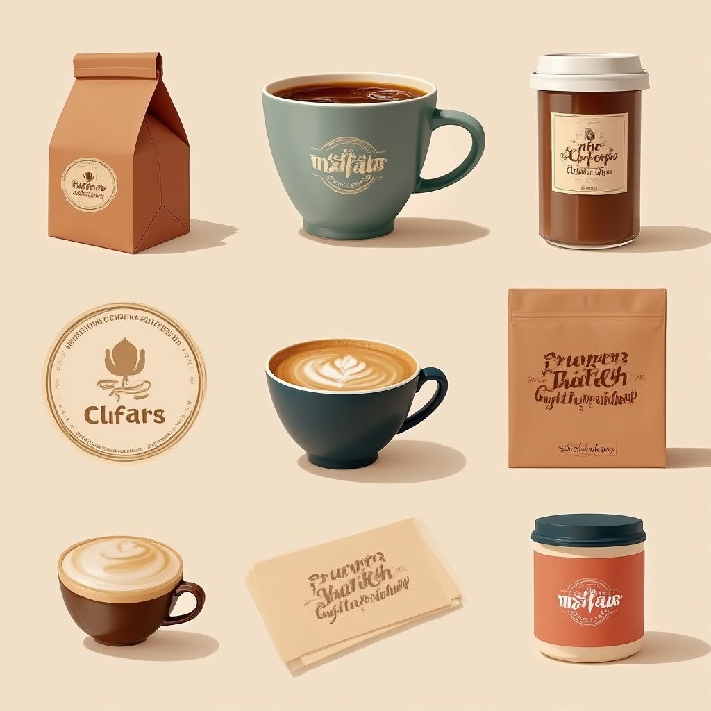 Campanie de Branding pentru Cafenea Artizanală